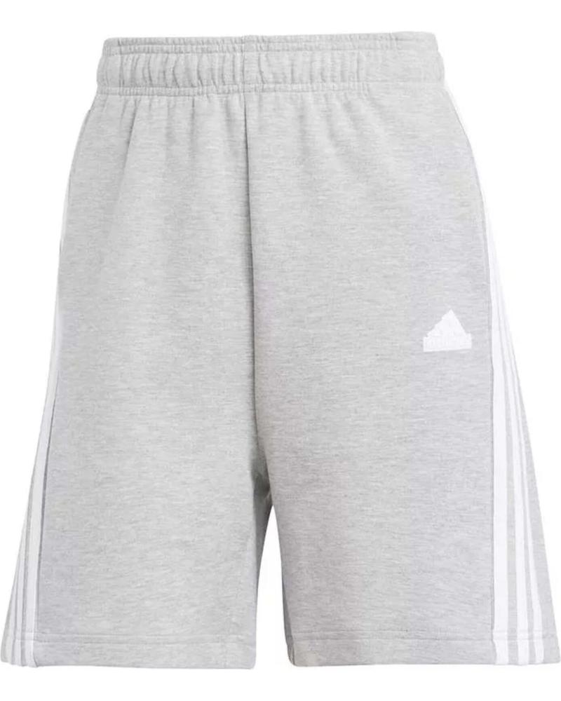 Início-ADIDAS-PANTALON-CORTO-DE-MUJER-FUTURE-ICONS-GRIS