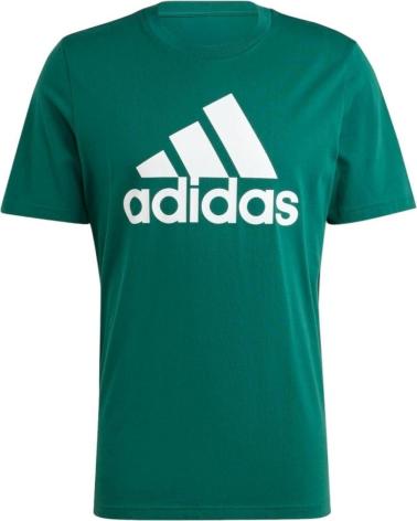 Accueil-ADIDAS-CAMISETA-DE-HOMBRE-JERSEY-BIG-LOGO-VERDE