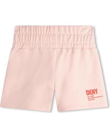 DKNY PANTALON CORTO EN COLOR ROSA