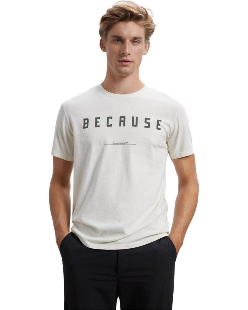 Home-ECOALF---COMO---CAMISETA-DE-MANGA-CORTA---HOMBRE-BLANCO