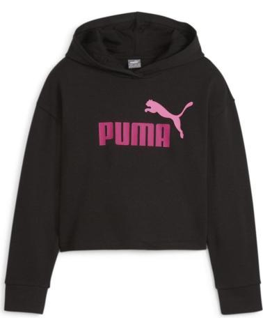 PUMA SUDADERAS EN COLOR NEGRO