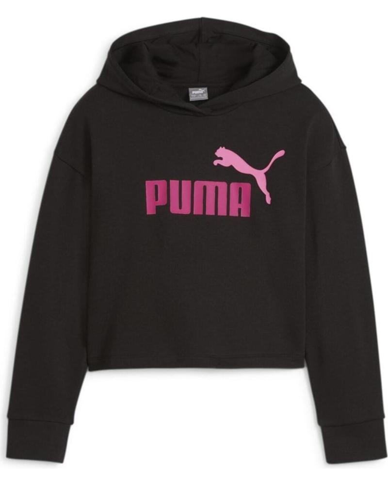 PUMA SUDADERAS EN COLOR NEGRO