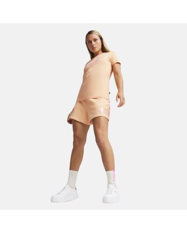 PUMA ESS SUMMER DAZE 5” ORANGE SHORTS NARANJA