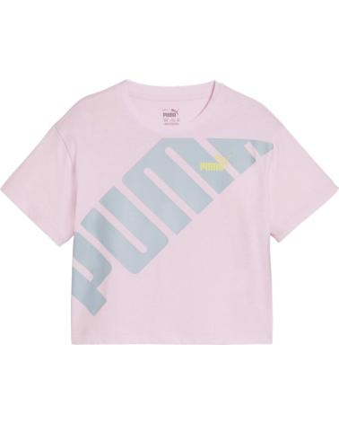 PUMA CAMISETA MANGA CORTA EN COLOR ROSA