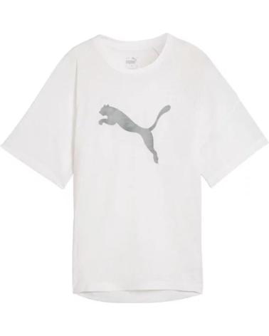 PUMA CAMISETA MANGA CORTA EN COLOR BLANCO