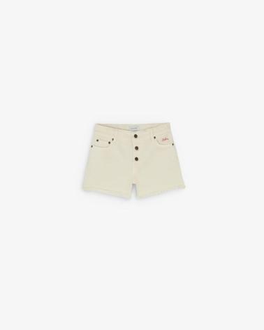 SCALPERS PANTALON CORTO EN COLOR BLANCO