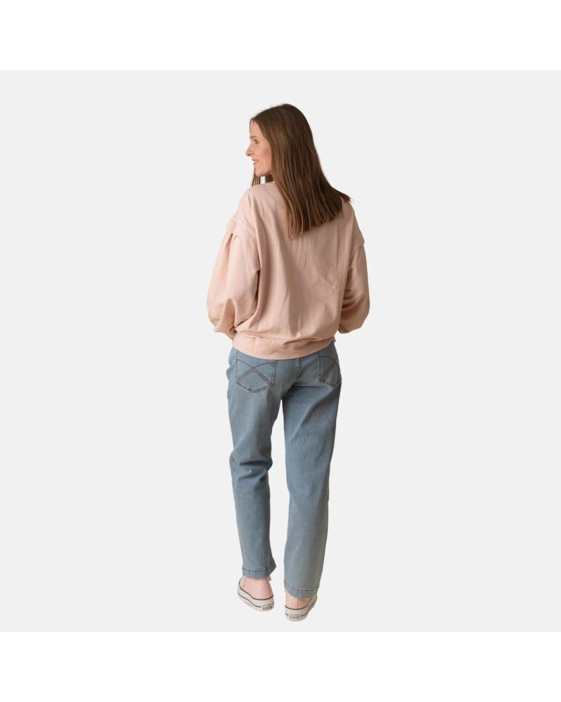 YERSE PANTALONES EN COLOR AZUL