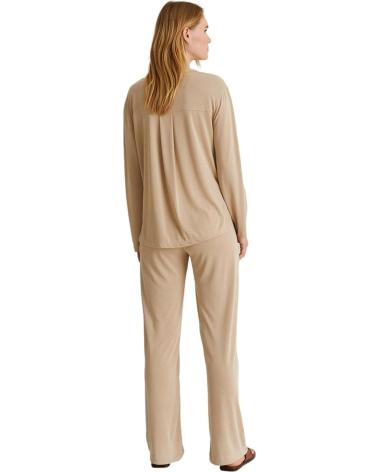 Inizio-YERSE---40110---CAMISA-FLUIDA-DE-MODAL---MUJER-BEIGE