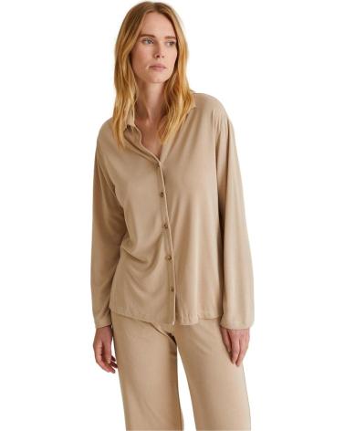 Inizio-YERSE---40110---CAMISA-FLUIDA-DE-MODAL---MUJER-BEIGE