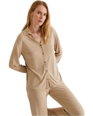 Inizio-YERSE---40110---CAMISA-FLUIDA-DE-MODAL---MUJER-BEIGE