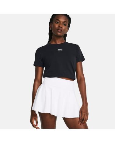 UNDER ARMOUR T-SHIRT MANICA CORTA ELASTICA NERA OFF CAMPUS CORE 13836481 NEGRO