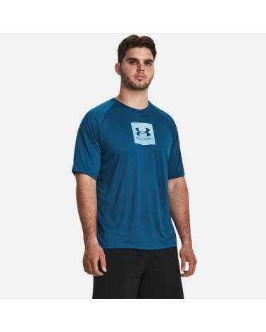 UNDER ARMOUR TECH™ PRINT FILL 1380785426 T-SHIRT MANICA CORTA BLU AZUL