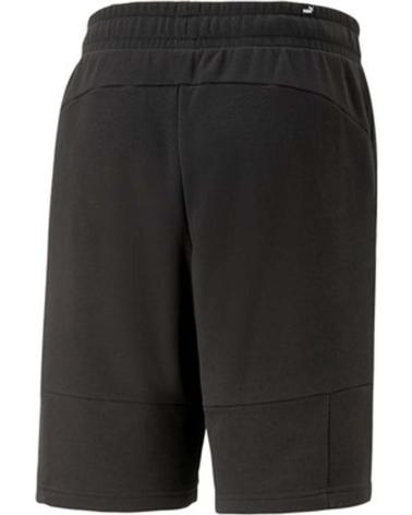 PUMA ESS BLOCK X TAPE 673344 SHORTS GRÜN MIT VERSTELLBAREM BUND VERDE