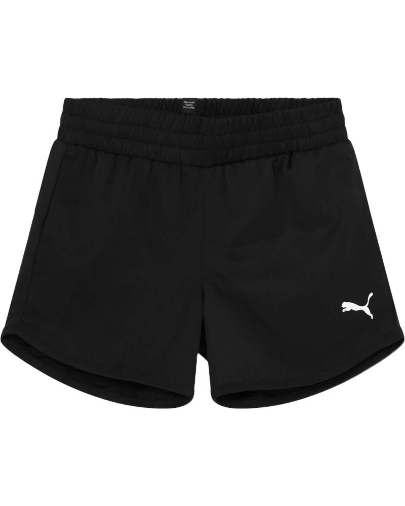 PUMA ACTIVE 587008-01 ORANGE SHORTS WITH ADJUSTABLE WAIST NARANJA