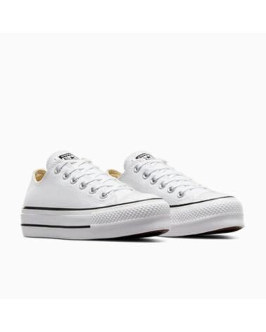 CONVERSE ALL STAR PLATFORM 560251C WEISSE CANVAS-SNEAKER MULTICOLOR
