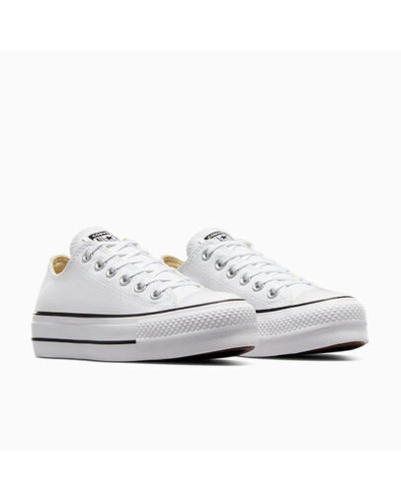 CONVERSE ALL STAR PLATFORM 560251C WEISSE CANVAS-SNEAKER MULTICOLOR