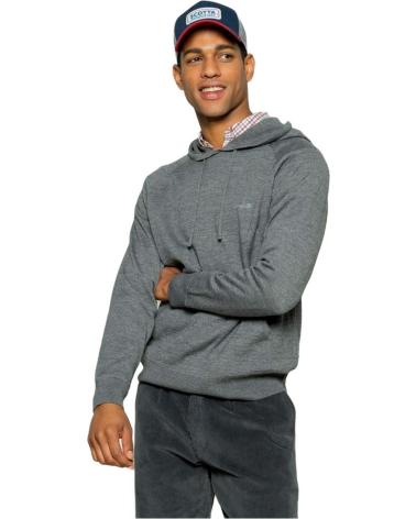 Accueil-SCOTTA---W23050489---JERSEY-CON-CAPUCHA-100-LANA-MERINO---HOMBRE-GRIS