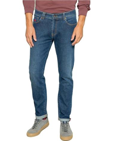Home-SCOTTA-PANTALON-VAQUERO-DENIM-MEDIO-AZUL