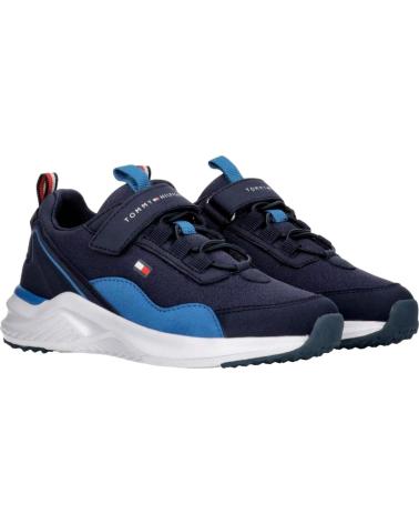 TOMMY HILFIGER ZAPATILLAS DE MODA EN COLOR AZUL