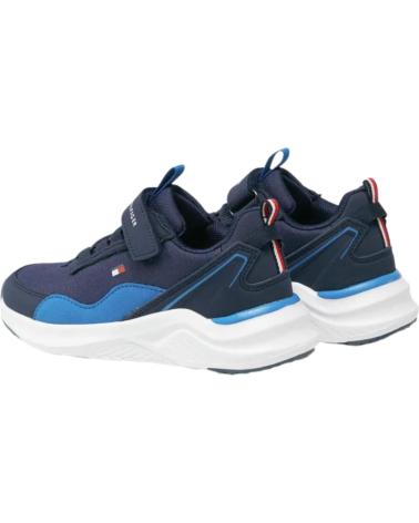 TOMMY HILFIGER ZAPATILLAS DE MODA EN COLOR AZUL