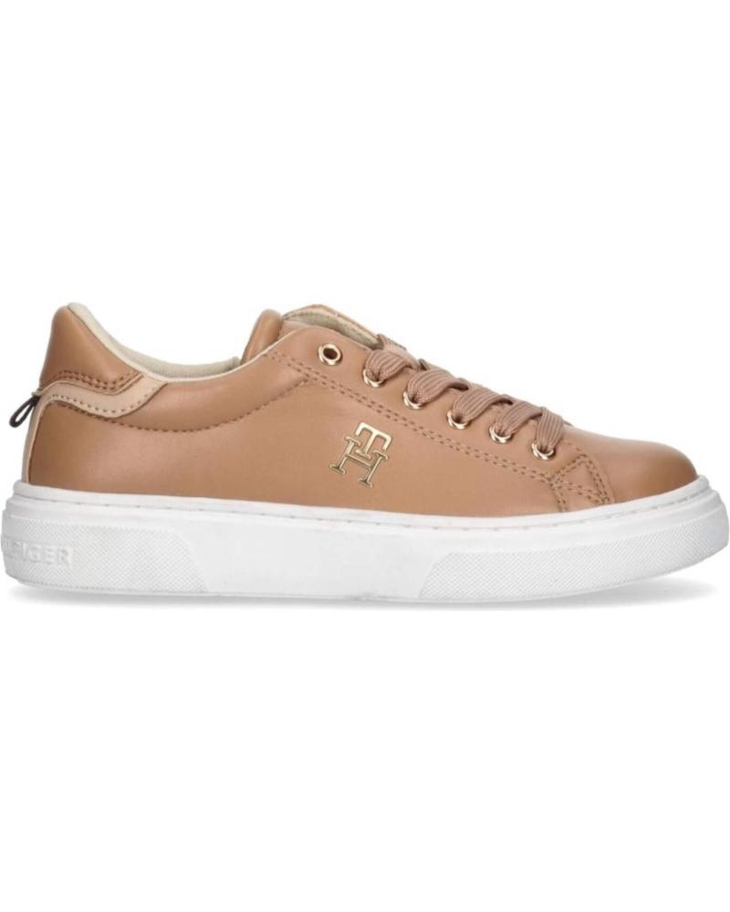 TOMMY HILFIGER SNEAKER EN PIEL TOMMY HILFIGUER MARRóN