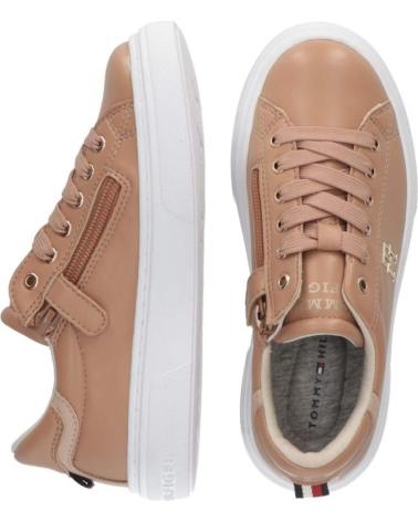TOMMY HILFIGER SNEAKER EN PIEL TOMMY HILFIGUER MARRóN