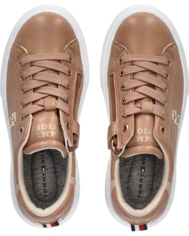TOMMY HILFIGER SNEAKER EN PIEL TOMMY HILFIGUER MARRóN