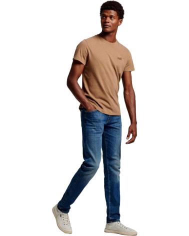 SUPERDRY PANTALONES EN COLOR AZUL