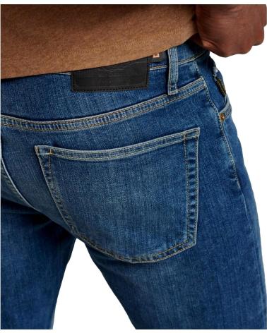 SUPERDRY PANTALONES EN COLOR AZUL