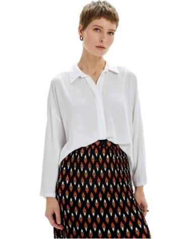 CAMICIA FLUIDA SVASATA SYSTEMACTION BEIGE MODELLO CA902-I23 BEIGE