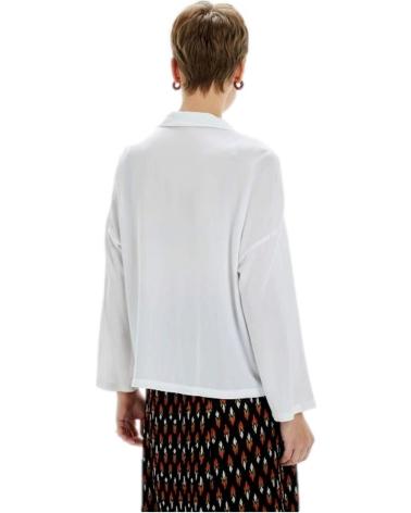 CAMICIA FLUIDA SVASATA SYSTEMACTION BEIGE MODELLO CA902-I23 BEIGE