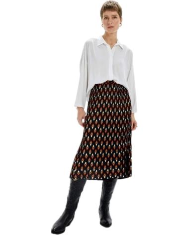 CAMICIA FLUIDA SVASATA SYSTEMACTION BEIGE MODELLO CA902-I23 BEIGE