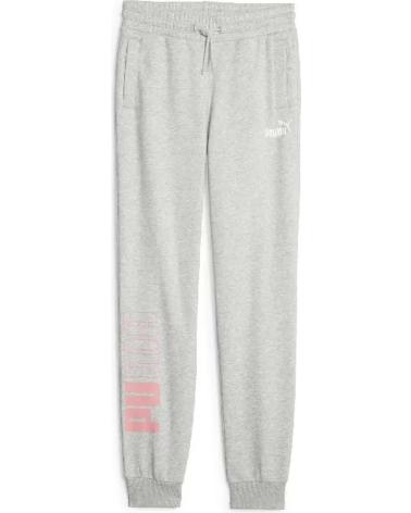PUMA POWER COLORBLOCK SWEATPANTS FL G GRIS