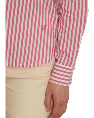 Início-YERSE---3986377---CAMISA-DE-ALGODON-DE-RAYAS-DE-MANGA-LARGA---MUJE-ROSA