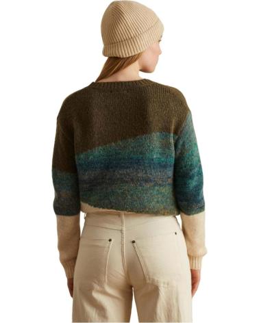 Inizio-YERSE---39596---JERSEY-INTARSIA-DE-COLORES---MUJER-VERDE