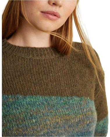 Inizio-YERSE---39596---JERSEY-INTARSIA-DE-COLORES---MUJER-VERDE