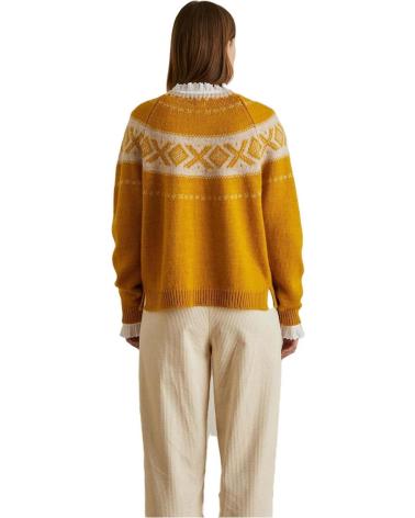 Accueil-YERSE---39574---JERSEY-JACQUARD-CON-GRECA---MUJER-AMARILLO