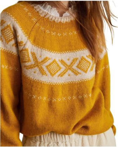 Accueil-YERSE---39574---JERSEY-JACQUARD-CON-GRECA---MUJER-AMARILLO