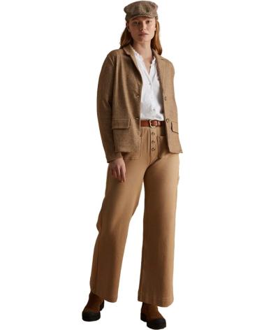 YERSE TEXTIL MODA ADULTOS EN COLOR MARRON MARRóN