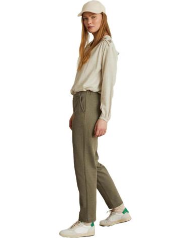 Início-YERSE---39323---PANTALONES-RECTOS-DE-PUNTO-AFRANELADO---MUJER-VERDE