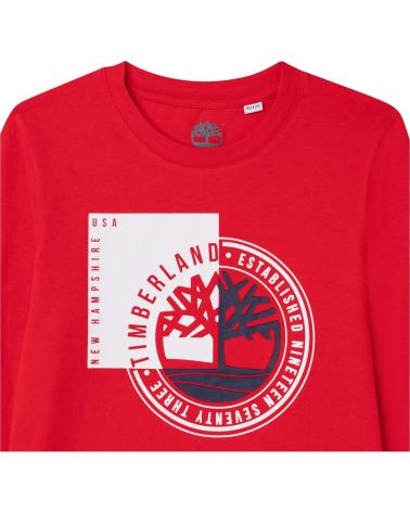 Startseite-TIMBERLAND---T25T32988---CAMISETA-DE-MANGA-LARGA---NINO-MULTICOLOR