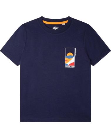 Início-TIMBERLAND---T25S9285T---CAMISETA-DE-MANGA-CORTA---NINO-AZUL