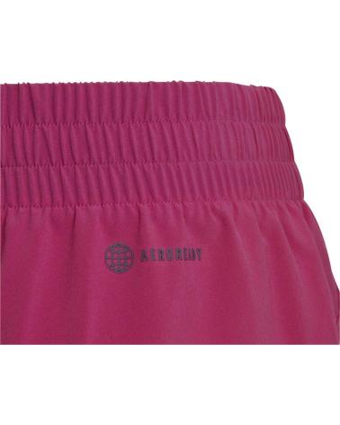 ADIDAS G TI 3S WV SHO SELUFU-WHITE - PANTALONCINI SPORTIVI PER BAMBINA ROSA ROSA