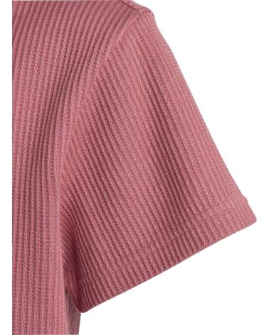 Accueil-ADIDAS---LOUNGE-WAFFLE-KNIT-LOOSE-HR5846---CAMISETA-DE-MANGA-CORTA-BURDEOS