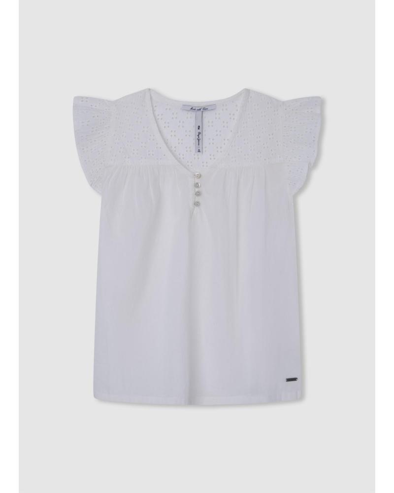 PEPE JEANS TEXTIL MODA NINOS EN COLOR BLANCO
