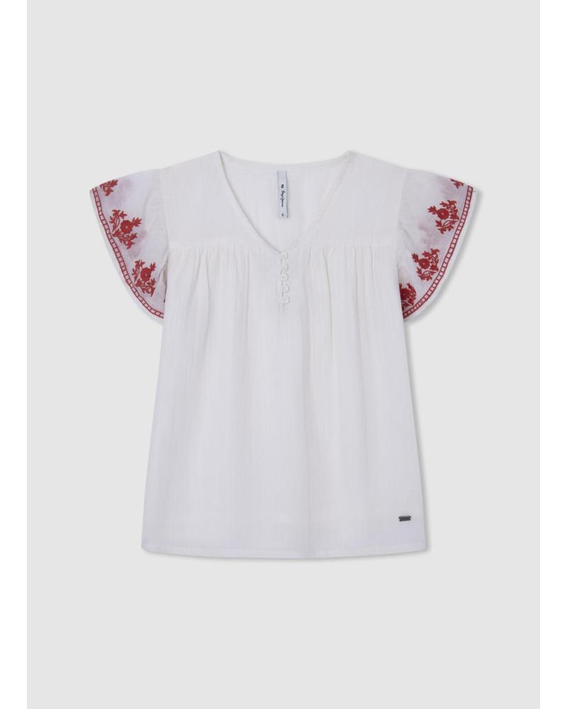 PEPE JEANS TEXTIL MODA NINOS EN COLOR BLANCO