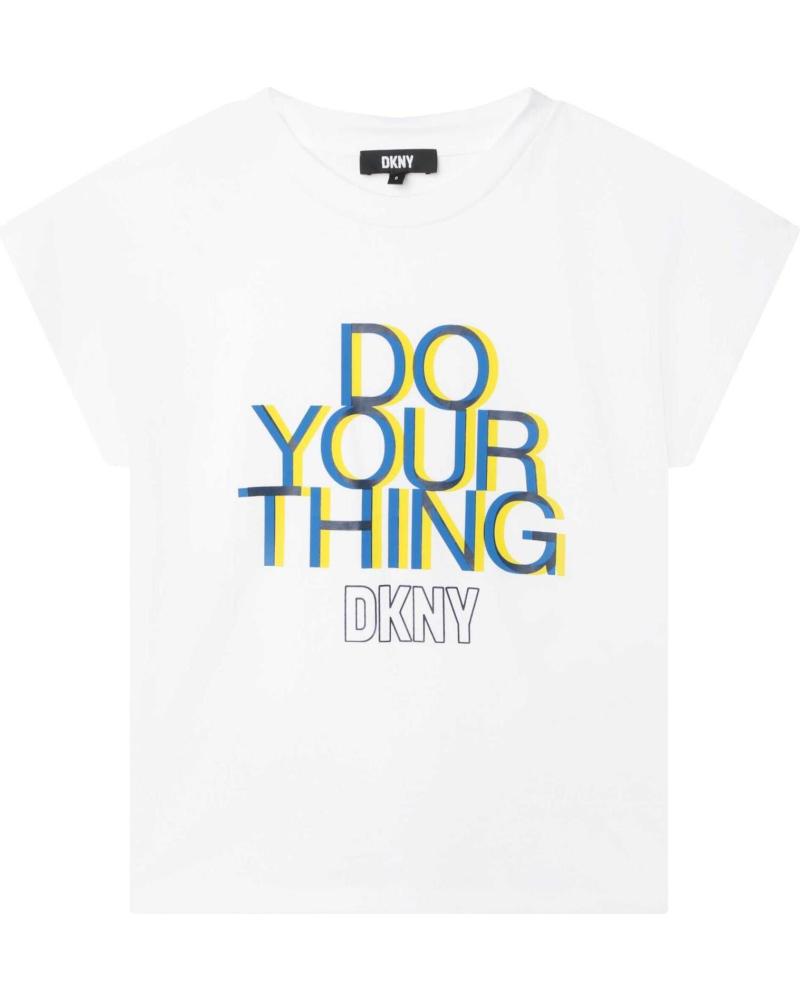 DKNY TEE-SHIRT BLANCO