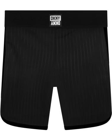 BOXER DKNY PRETO COM CÓS LOGOTIPO PARA MENINO NEGRO
