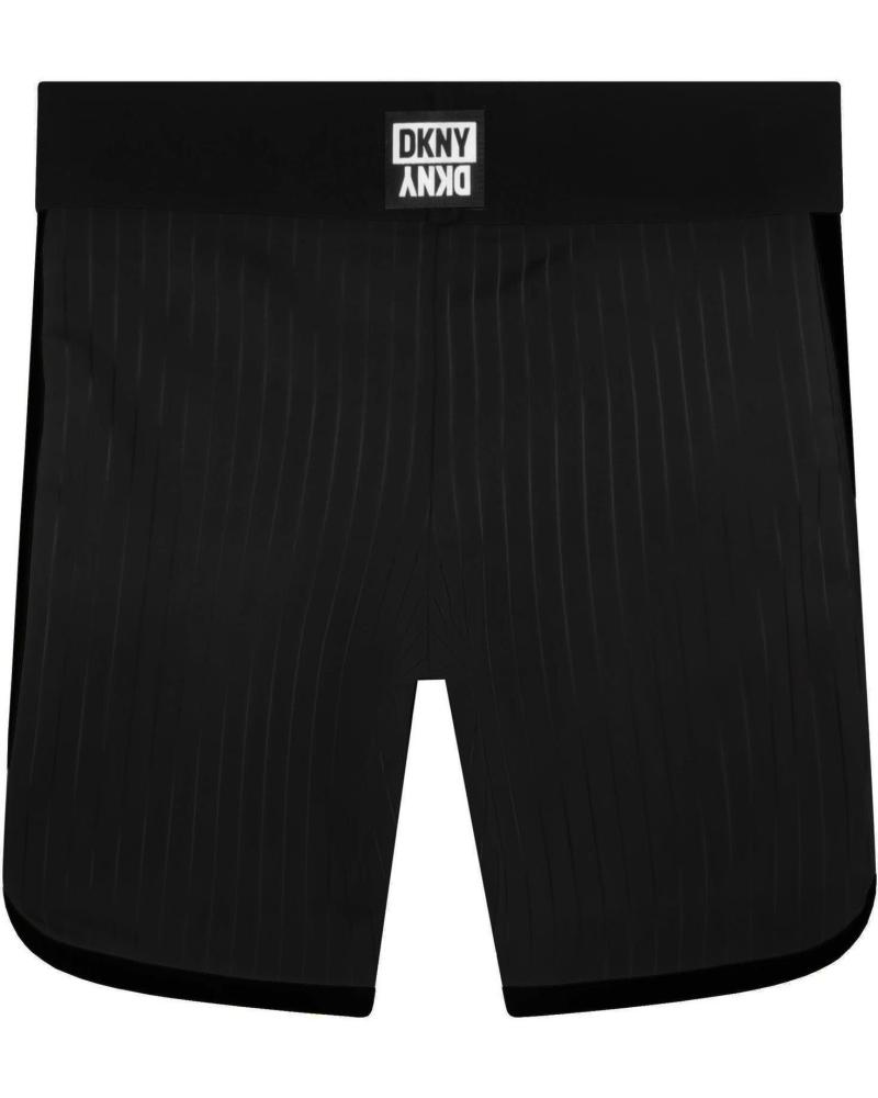 BOXER DKNY PRETO COM CÓS LOGOTIPO PARA MENINO NEGRO