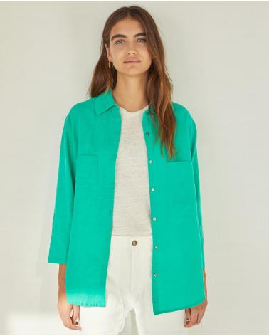 YERSE TEXTIL MODA ADULTOS EN COLOR VERDE